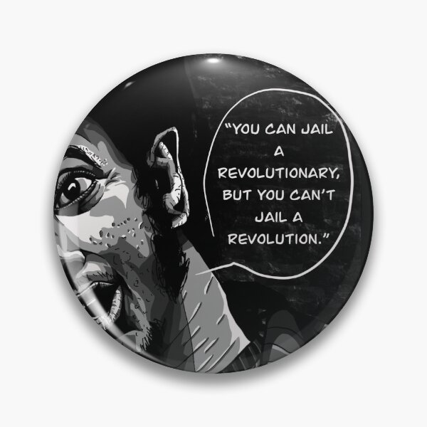 Item preview, Fred Hampton “Can’t Jail A Revolution” portrait (digital) designed and sold by Stag Art Studios.