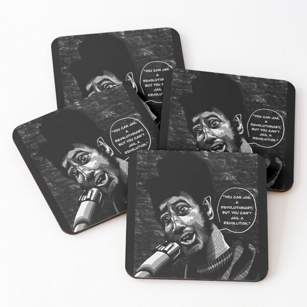 Item preview, Fred Hampton “Can’t Jail A Revolution” portrait (digital) designed and sold by Stag Art Studios.