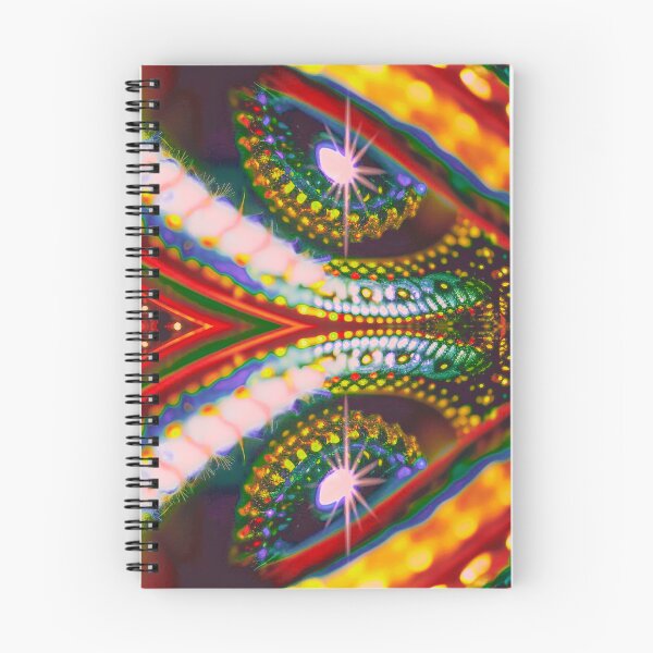 Item preview, Snake Eyes Kundalini Rising Mirrored Psychedelic  designed and sold by SpiritGifts.