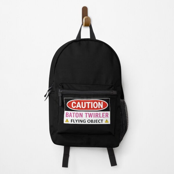 Item preview, caution Baton Twirler Flying Objects Baton Twirling Lovers designed and sold by jojosign.