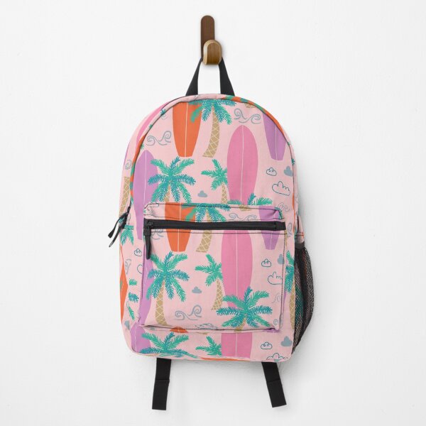 Item preview, Surf-pattern pink designed and sold by IlustraDeni.