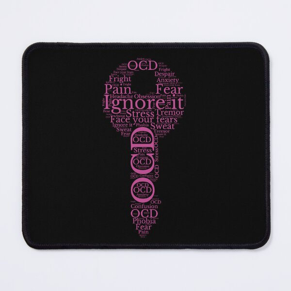 Item preview, The key to ocd cure in pink.  designed and sold by Goatonfire.