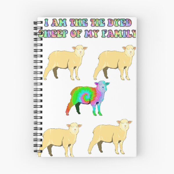 Item preview, Tie Dyed Sheep designed and sold by Vinesh Chandrakant.