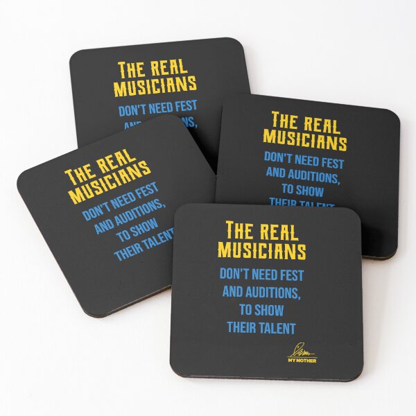 Item preview, The real musicians, don;t need fest and auditions to show their talent designed and sold by Degiab.