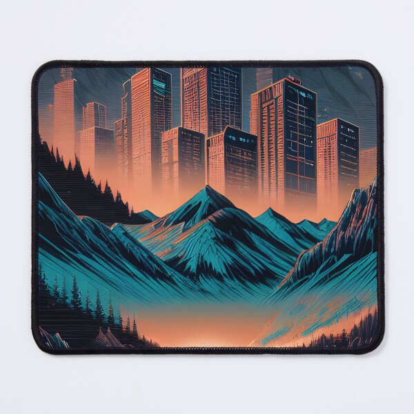 Item preview, Mountain Town designed and sold by FamiliarPufferfish.