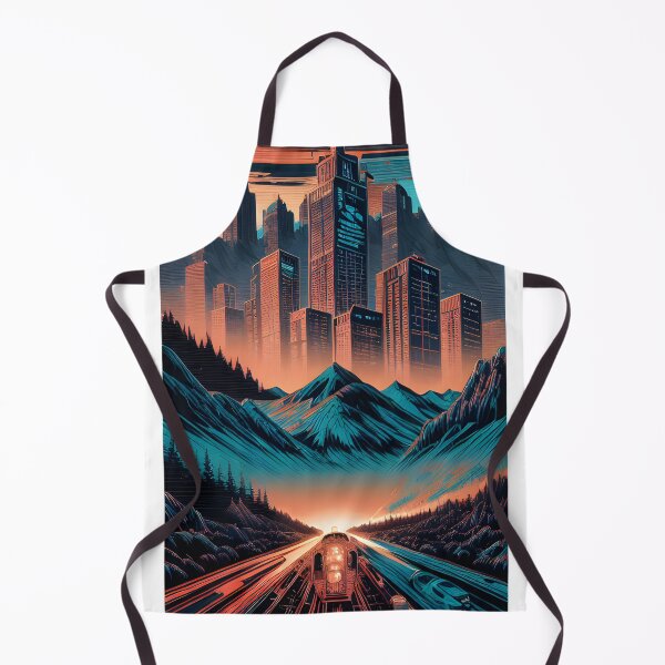 Item preview, Mountain Town designed and sold by FamiliarPufferfish.