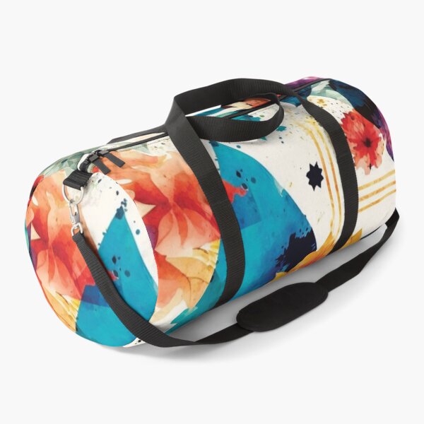 Item preview, Abstract Colorful Geometric and Floral Surface Art designed and sold by LotusBlanc.