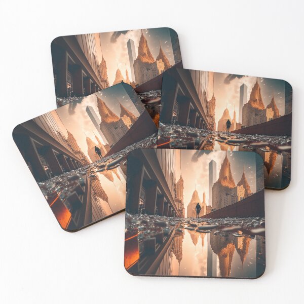 Item preview, New York - World Streets designed and sold by AI Nspiration.