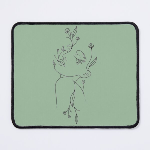 Item preview, Botanical Line Art Woman designed and sold by InspiredByPros.