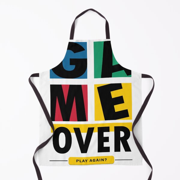 Item preview, game over gaming tshirt design designed and sold by NippoArts.