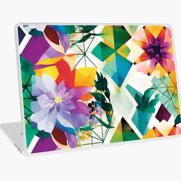 Item preview, Abstract Colorful Geometric and Floral Surface Art designed and sold by LotusBlanc.