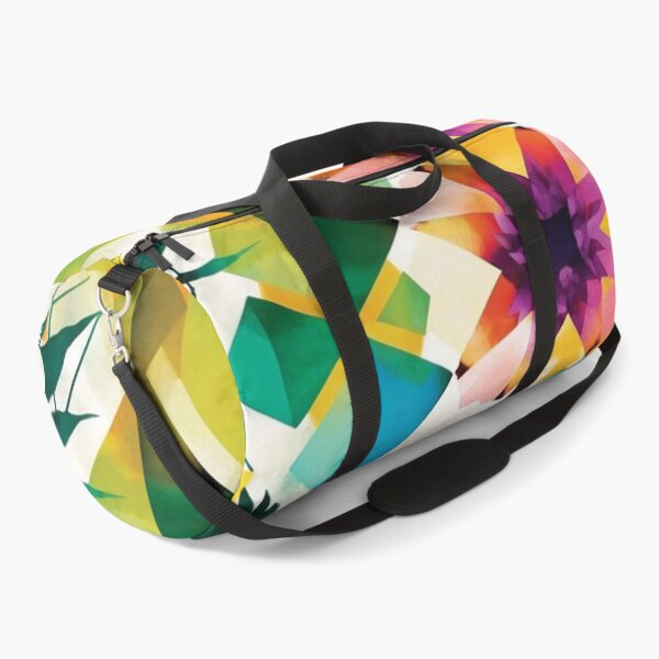 Item preview, Abstract Colorful Geometric and Floral Surface Art designed and sold by LotusBlanc.