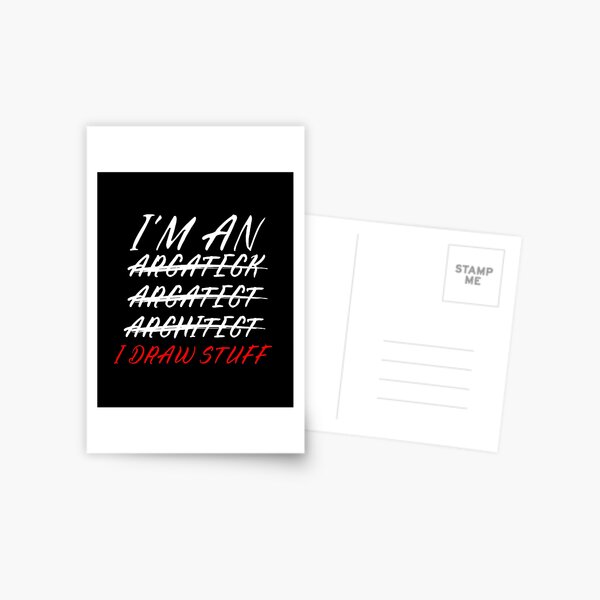 Item preview, i draw stuff  - funny architect quote Architecture i'm an  designed and sold by shopnow ⭐⭐⭐⭐⭐.