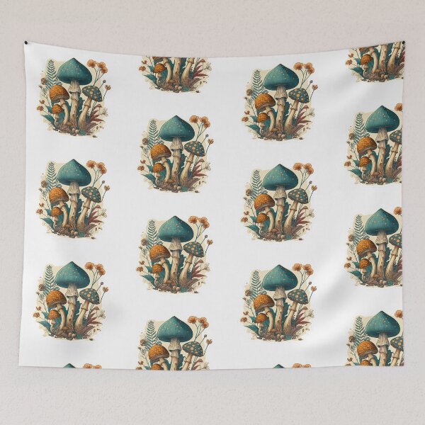 Item preview, Vintage Mushroom Decor designed and sold by TheVeiledLion.
