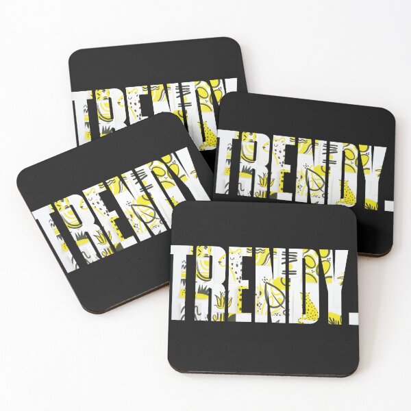Item preview, trendy words colorfull - funny words trends designed and sold by Kast25.