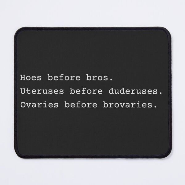Item preview, Leslie Knope Hoes Before Bros Ash Grey Plain Text designed and sold by hbirdie.