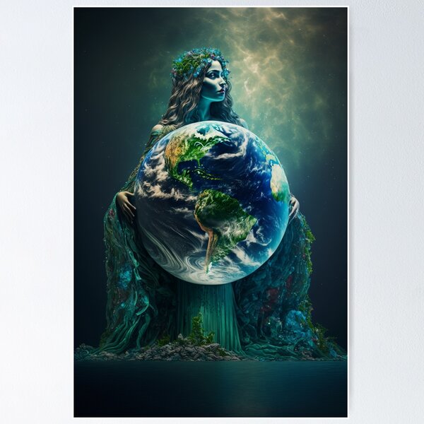 Item preview, Gaia Mother of Earth designed and sold by Artisticpixels.