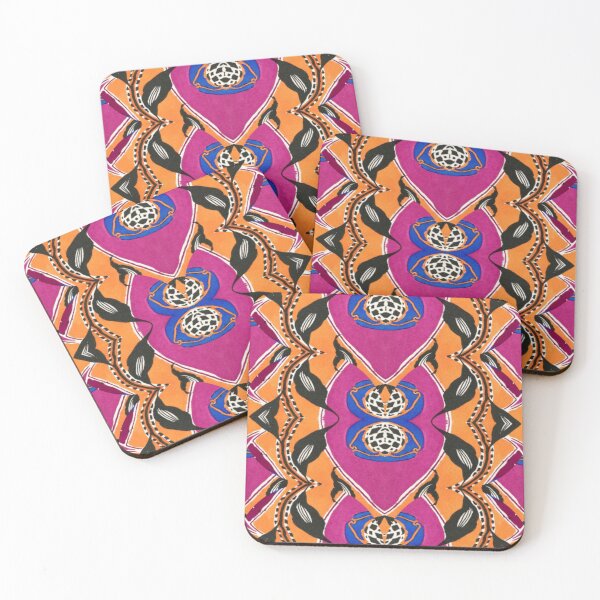 Item preview, Iznik Vibrant Colour Pattern designed and sold by MarjanShop.
