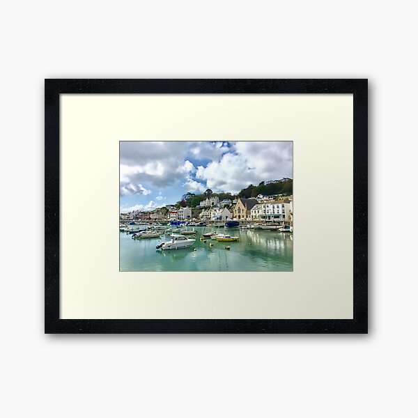 St Aubin, Jersey Framed Art Print