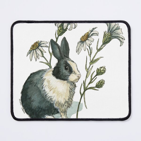 Item preview, Bunny in the Daisies designed and sold by Meg Tran Art.
