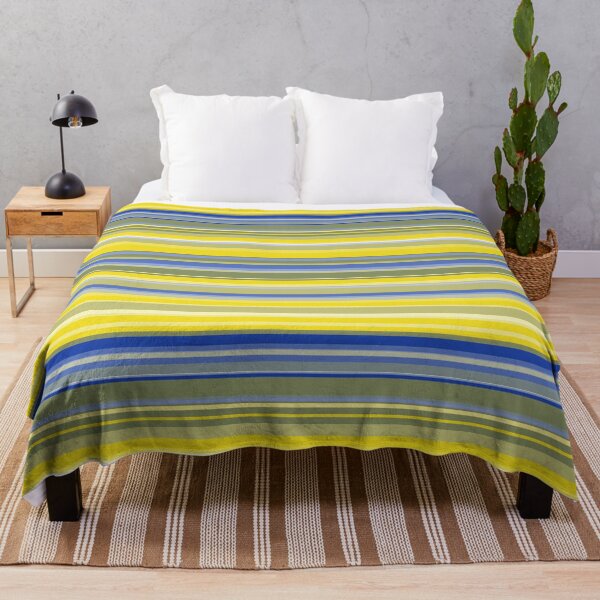 Item preview, Yellow and blue stripes . designed and sold by marinaklykva.
