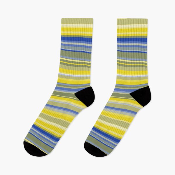 Item preview, Yellow and blue stripes . designed and sold by marinaklykva.