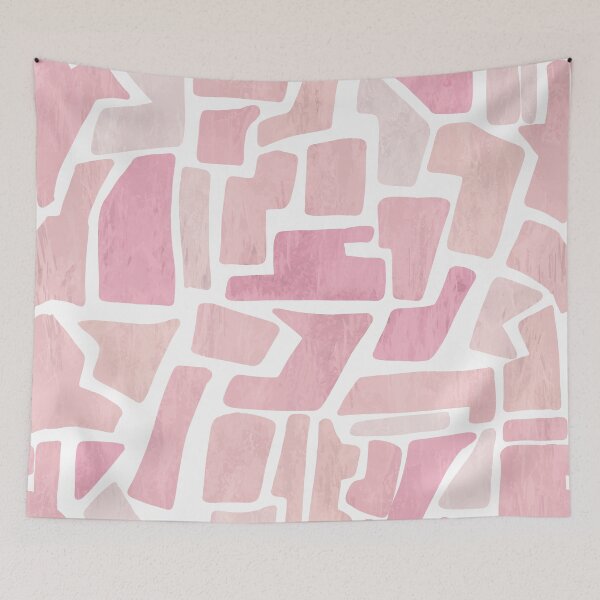 Item preview, Pink Textured Pattern Shapes designed and sold by NancyMerkle.