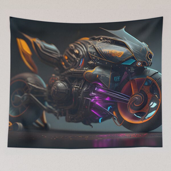 Item preview, Futuristic Cyberpunk Superbike designed and sold by beluxe.