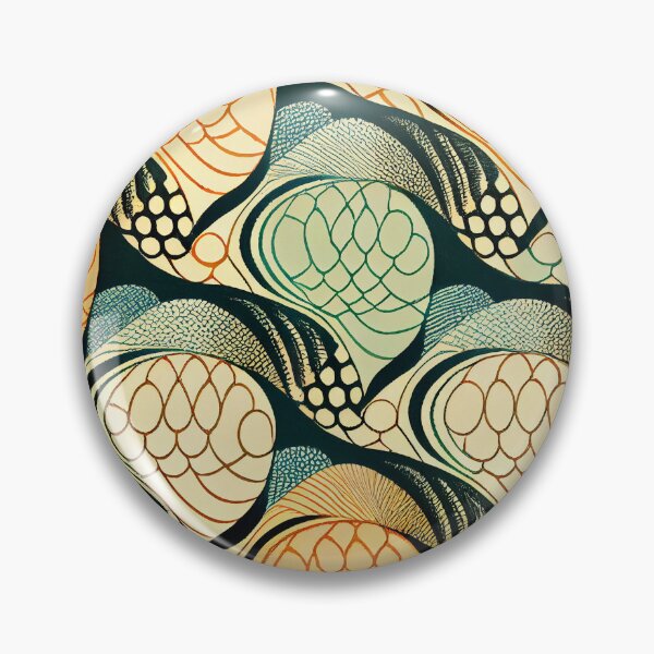 Artikelvorschau, Scaley Complex Cool Sketched Midcentury Modern Pattern Digital Painting entworfen und verkauft von CodeAndColors.