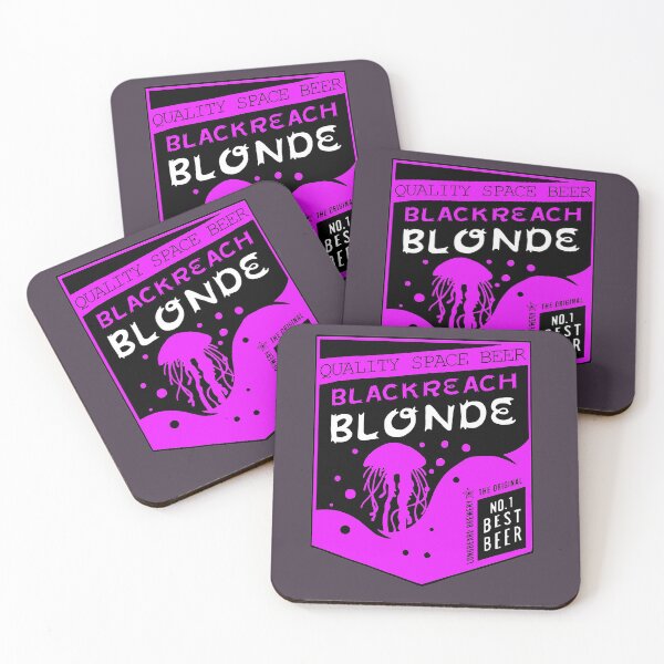 Item preview, Deep Rock Galactic - Blackreach Blonde Beer Logo designed and sold by WhatWhatDesigns.