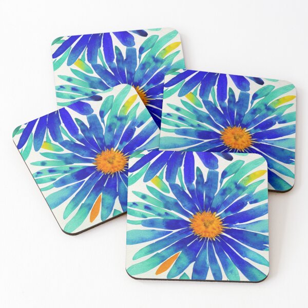 Item preview, beautiful watercolor cornflower designed and sold by JuliVogel.