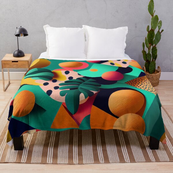 Aperçu de l'œuvre Relaxed Maximalist Pattern Digital Painting créée et vendue par CodeAndColors.