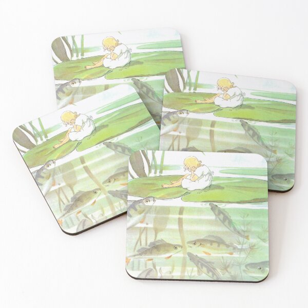Item preview, Thumbelina Fairy, Lily Pad and Fish designed and sold by Deannaboh.
