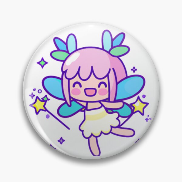 Item preview, Happy and Cute Pink Haired Fairy designed and sold by HanaiPrint.