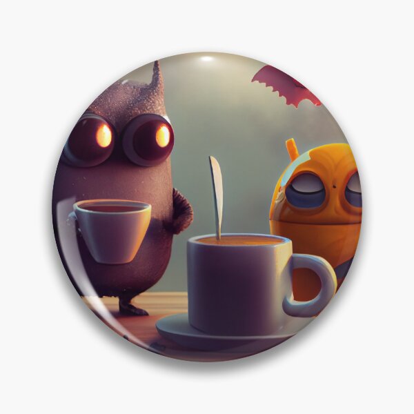 Item preview, Breakfast Buddies Digital Painting designed and sold by CodeAndColors.