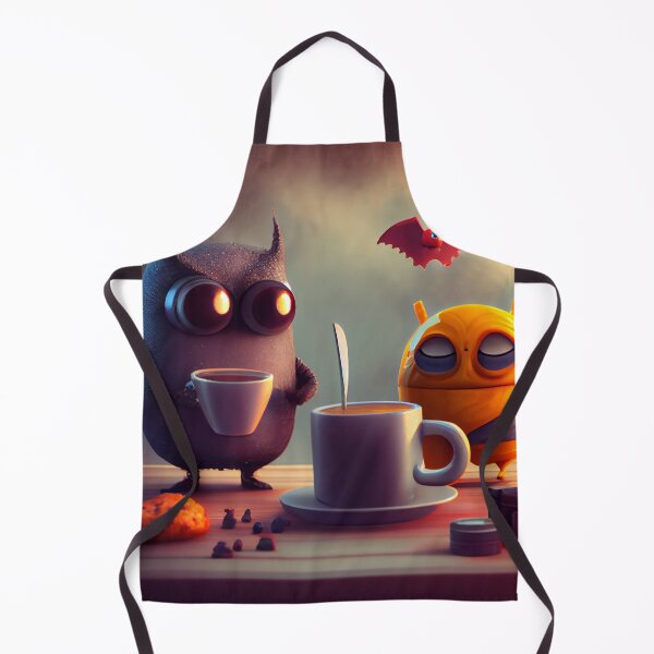 Item preview, Breakfast Buddies Digital Painting designed and sold by CodeAndColors.