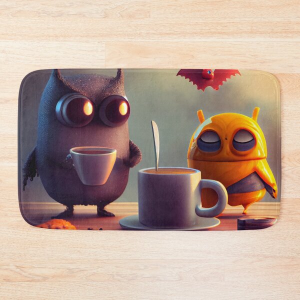 Item preview, Breakfast Buddies Digital Painting designed and sold by CodeAndColors.
