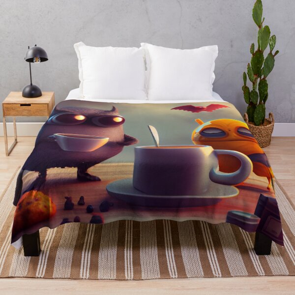 Item preview, Breakfast Buddies Digital Painting designed and sold by CodeAndColors.