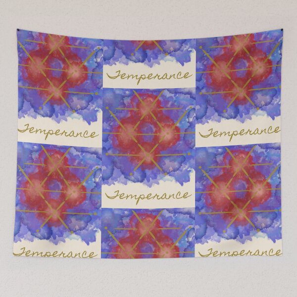 Item preview, Watercolor Tarot - Temperance designed and sold by AstralAluminum.