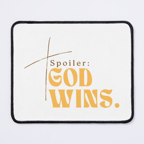 Item preview, Spoiler: GOD WINS designed and sold by oscartejadah.