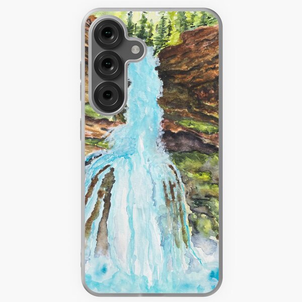 Nesbit's Knee Falls, Tumbler Ridge Samsung Galaxy Soft Case