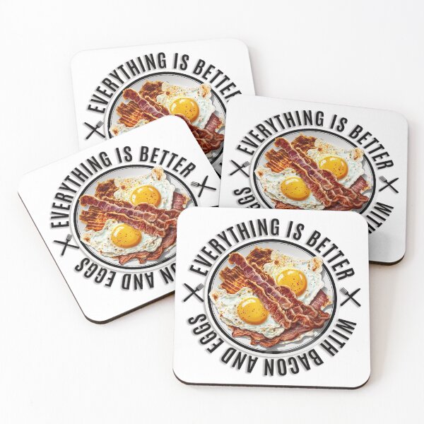 Item preview, Plate of Everything is Better with Bacon and Eggs designed and sold by FishHuntLife.
