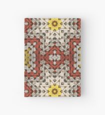Grandma's knitted square No 3. Hardcover Journal