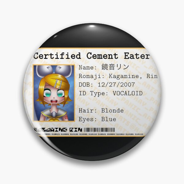 Vocaloid - Kagamine Rin (Certified Cement Eater)