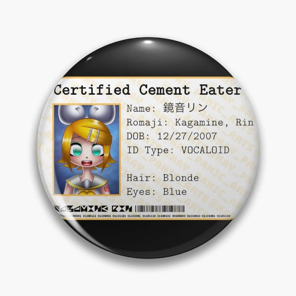 Vocaloid - Kagamine Rin (Certified Cement Eater)