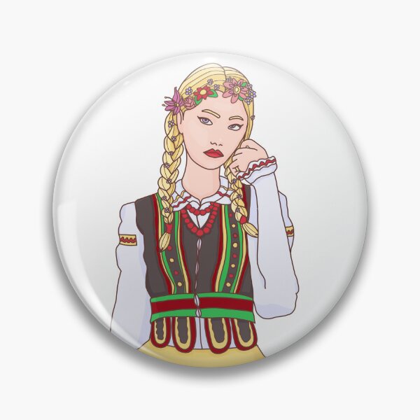Item preview, Polish folk dancer designed and sold by LenaAmsonia.