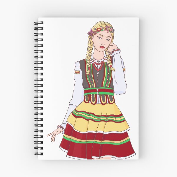 Item preview, Polish folk dancer designed and sold by LenaAmsonia.