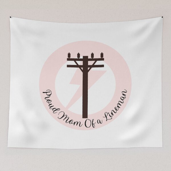 Item preview, Proud Mom of a Lineman designed and sold by GabbyC03.