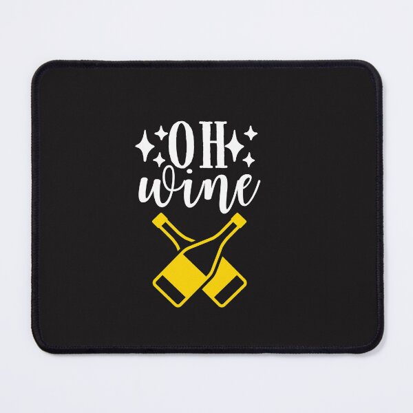 Item preview, Oh Wine Quote, Wine Lover Gift, Wine Drinker, Typography Quote, Alcohol Quotes designed and sold by thedazzlingmonk.