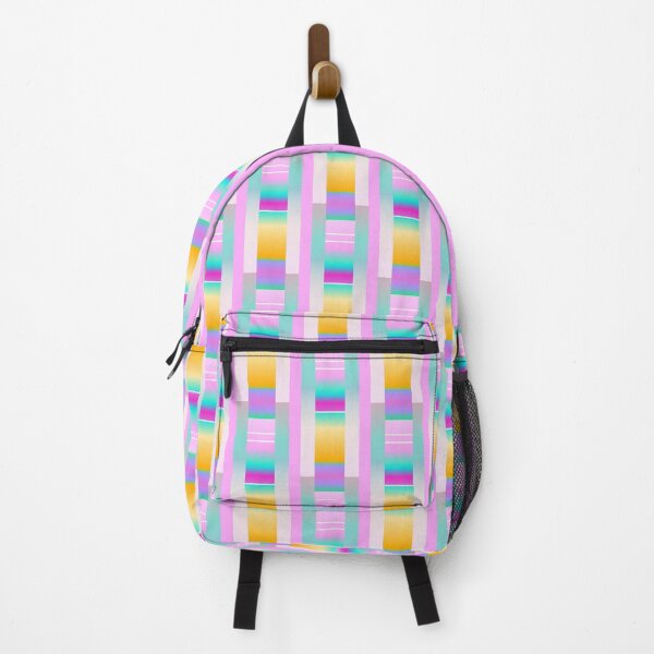 Item preview, Pink purple yellow geometric pattern | artsy geometric pattern designed and sold by lausn.